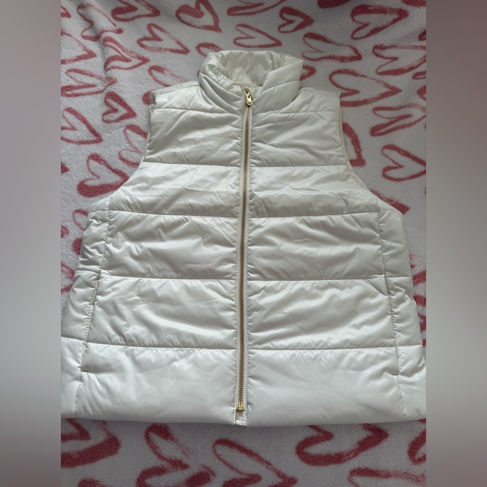 super cute j crew puffer vest!